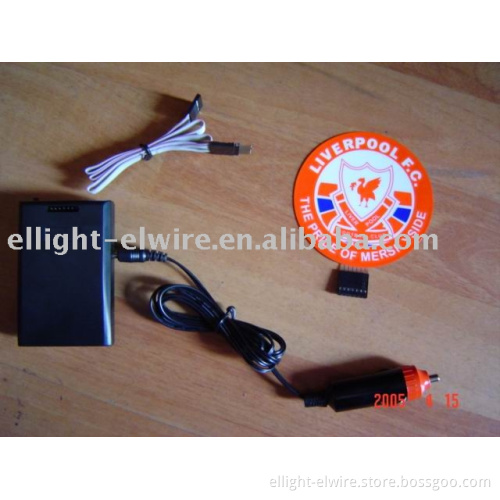 EL Car Sticker (105mmX95mm)